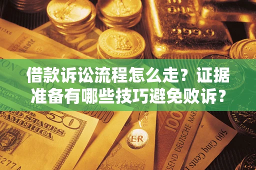 济南借款诉讼流程怎么走？证据准备有哪些技巧避免败诉？