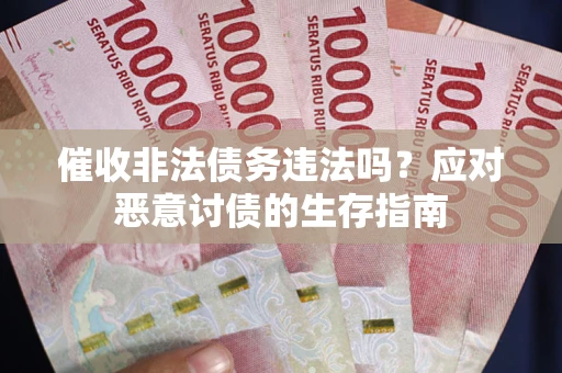 济南催收非法债务违法吗？应对恶意讨债的生存指南